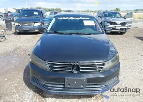 2015 Volkswagen Jetta 1.8T Se из США, поврежденный, VIN 3VWD17AJ2FM242760